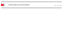 Tablet Screenshot of davidabajo.com